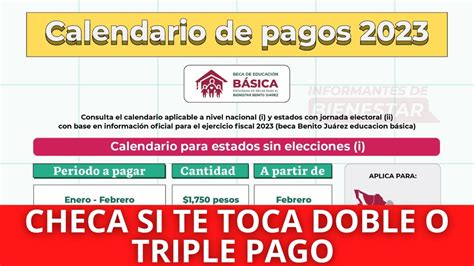 Felicidades Calendario De Pagos Becas 2023 Becas Benito Juárez Checa Si