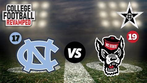 NCAA Football 14 CFB Revamped Dynasty Mode North Carolina Vs NC