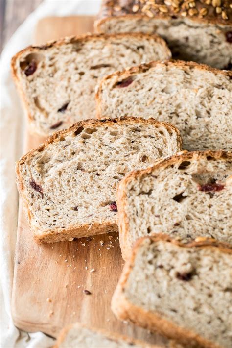 Whole Wheat Cranberry Bread Ahead Of Thyme