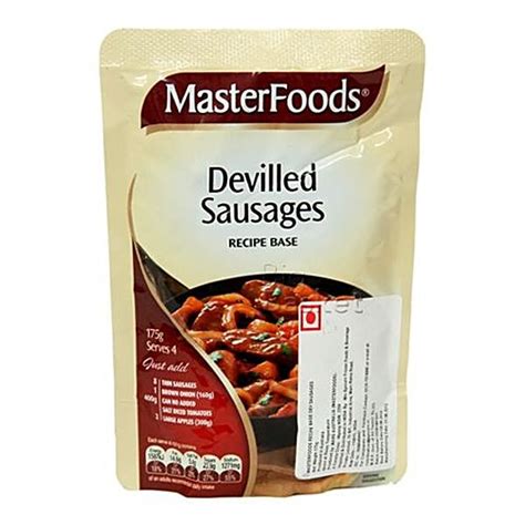 Buy Master Foods Devilled Sausages Online At Best Price Of Rs Null