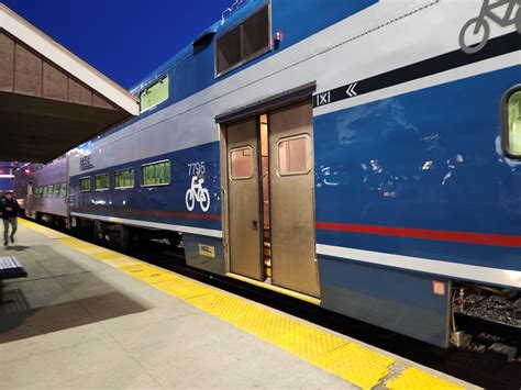 The UP-N Metra line started using their bike cars and I was able to