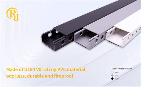 amazoncom rjykvs cable raceway kit  open slot cable