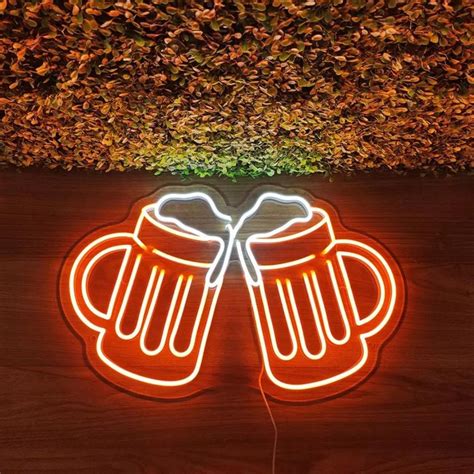 Beer Bar Led Neon Sign Neon Light Art Sign Kitchen Etsy