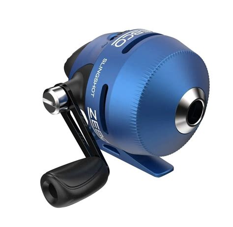 Zebco Blue 202 Slingshot Push Button Spincast Fish Reel Ebay