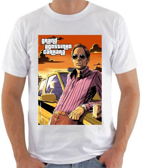 Camiseta Agostinho Carrara Estilo GTA Sublime RM