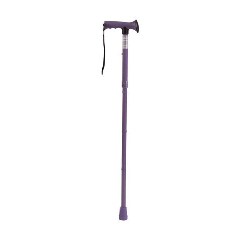 Healthsmart Folding Walking Cane Stick For Men And Women With Comfort