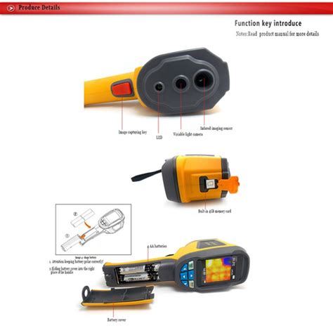 C Mera De Imagem T Rmica Port Til Ir Term Metro Infravermelho Ht