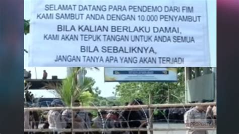 Foto Ponpes Al Zaytun Akan Digeruduk Ribuan Masa Kawat Berduri Sudah