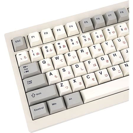 Amazon Jolintal Keys Retro Japanese Keycaps Set Ash Grey Pbt