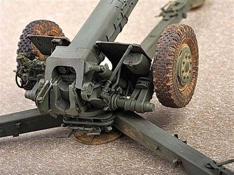 Soviet D30 122mm Howitzer - Late Version, Trumpeter Nr. 02329 ...