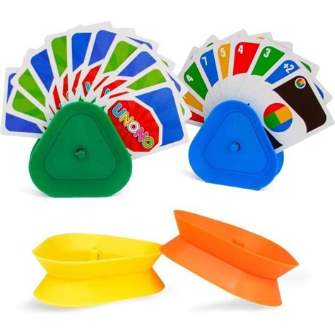 Jeu de carte pour enfant 4 Pièces Porte Carte Enfant Support Carte