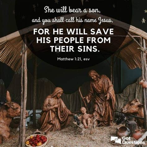 She Will Bear A Son And You Shall Call His Name Jesus For He Will