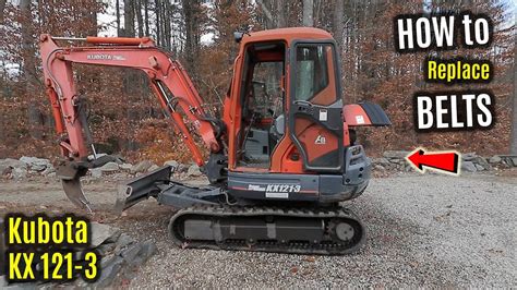 FIX Overheating SQUEAKY Excavator Replacing Kubota KX 121 3 Fan