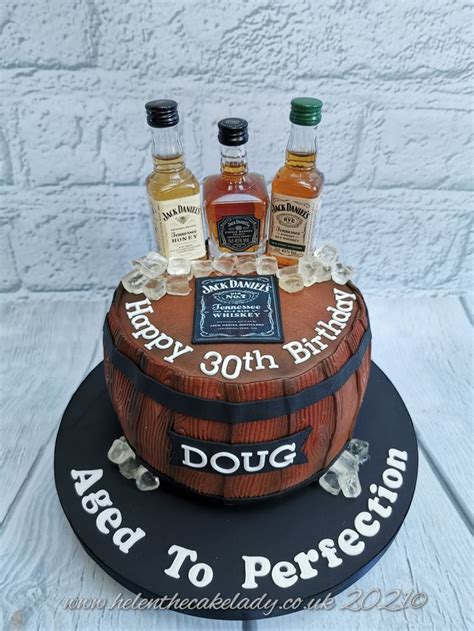 Jack Daniels Barrel Cake Adult Birthday Cakes