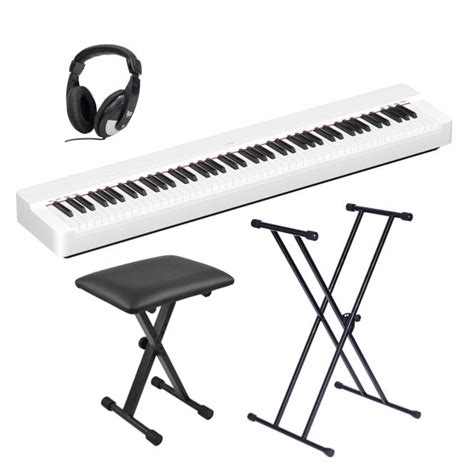 Yamaha P225wh Portable Digital Piano White Standard Package