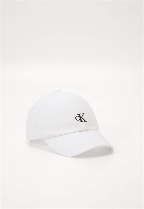 Calvin Klein Jeans Monogram Baseball Unisex Cappellino Bright White