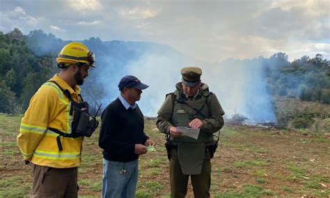 Conaf inició calendario de quemas agrícolas 2024 en Los Ríos Diario