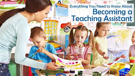 Becoming A Teaching Assistant Everything You Need To Know Dot Com Women