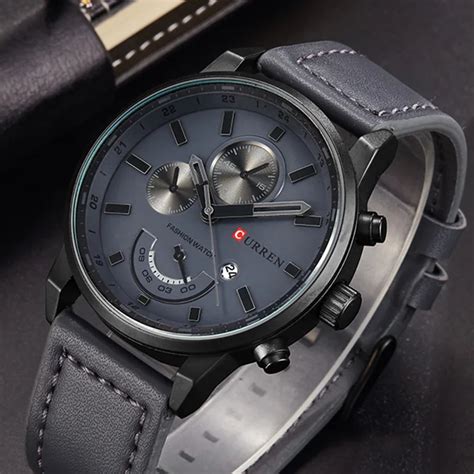 Curren Reloj Anal Gico De Cuarzo Para Hombre Accesorio De Pulsera