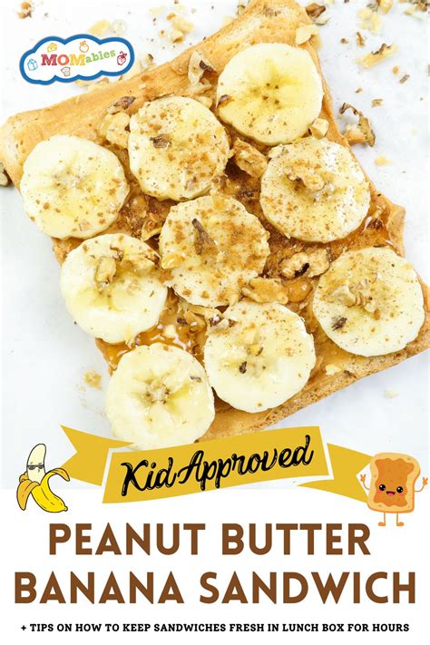 Peanut Butter Banana Sandwich | MOMables