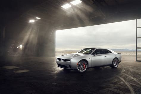 Dodge Unveils The Worlds First Electric Muscle Car With The All New