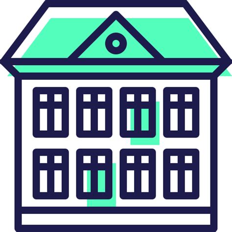 Mansion Free Buildings Icons