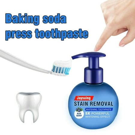 Teeth Whitening Toothpaste Baking Soda Pressed Toothpaste Whitening ...