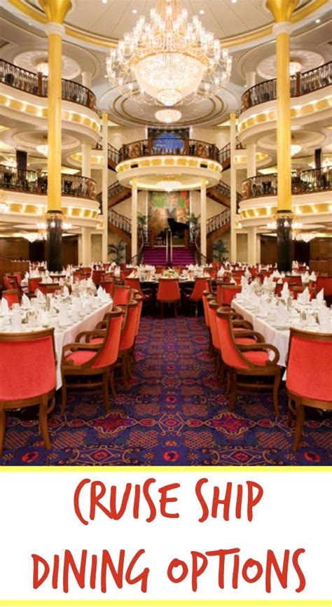 Cruise Ship Dining Options: Demystifying What Each Ship Offers