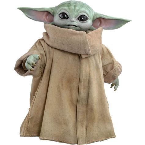 Baby Yoda Sideshow Collectibles Bietet Lebensgro E Sammlerfigur An