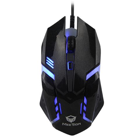 Souris Filaire Gamer MEETION M371 RGB Noir