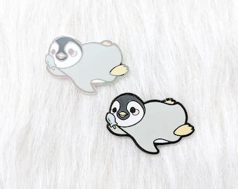 Sparkle Dance Penguin Hard Enamel Pin Original Designs By Mofuseasons