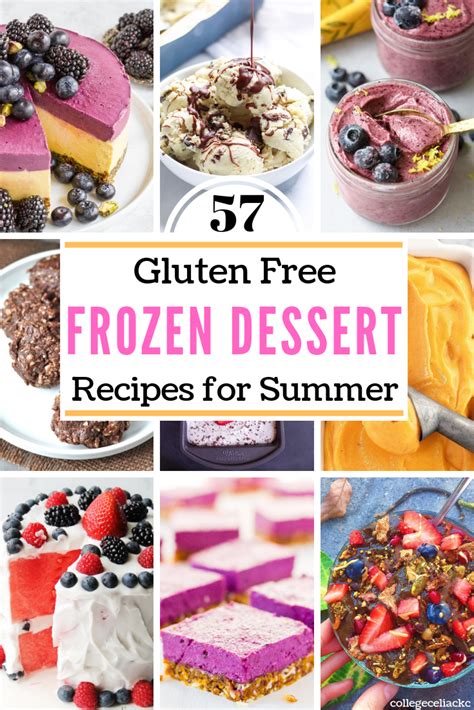 57 Gluten Free Frozen Dessert Recipes for Summer