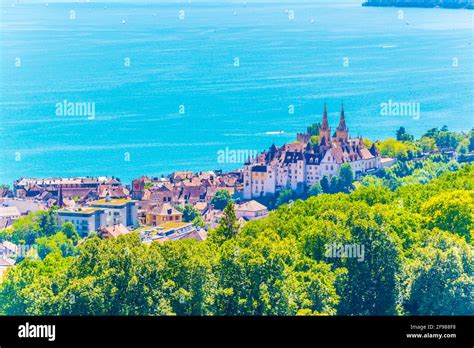 Neuchatel castle in Switzerland Stock Photo - Alamy