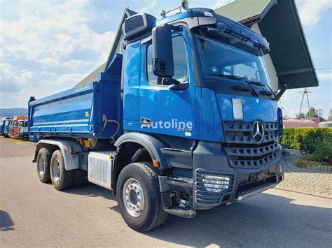 Wywrotka Mercedes Benz Arocs X Manual Bordmatic Meiller Na Sprzeda