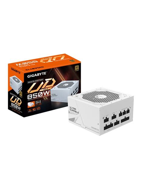 Fuente De Poder Gigabyte UD850GM PG5W 850W Gold 80 Modular