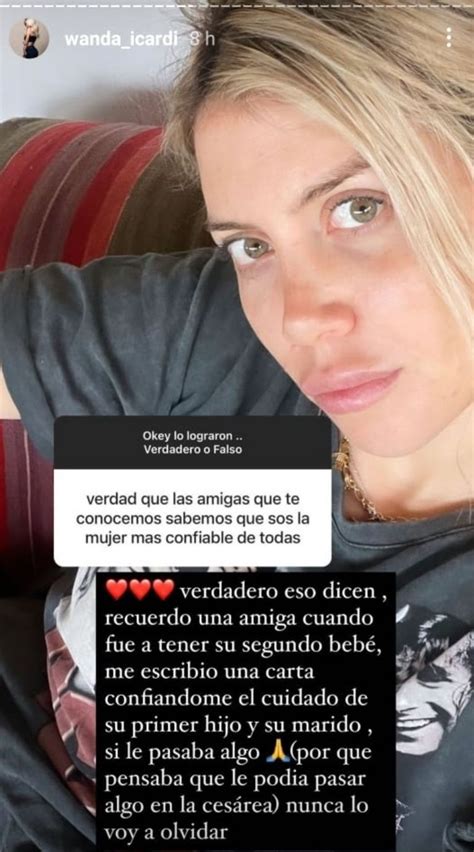 Wanda Nara Confesó Que Fue Infiel Diario La Provincia Sj