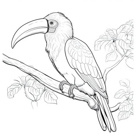 Images De Coloriage Oiseaux Exotiques T L Chargement Gratuit Sur Freepik