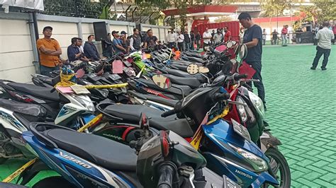 Si Kentung Jadi Dalang Pengiriman Belasan Motor Curian Ke Lampung