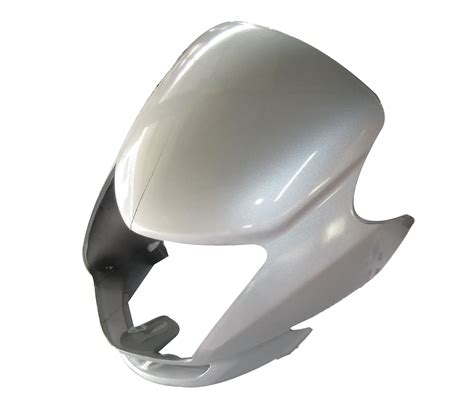 Head Light Visor Mask Honda Dream Yuga Silver Indian Bikes Spares