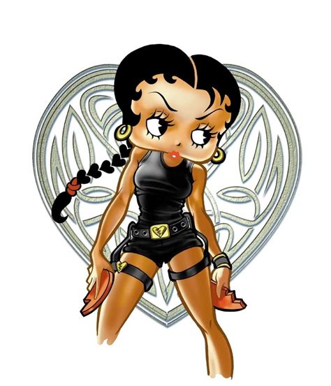 Betty Boop Black Love Art Black Girl Art Black Is Beautiful Black