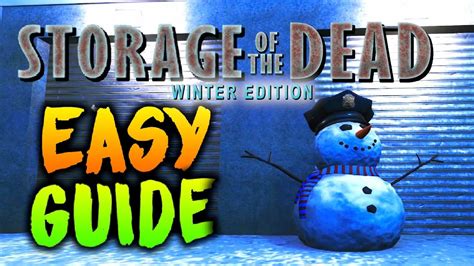 Full Easter Egg Guide Black Ops 3 Storage Of The Dead Winter Edition