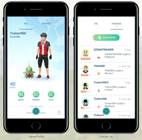 Pokémon Go Players Can Now Manage Their Identity Friends List And More