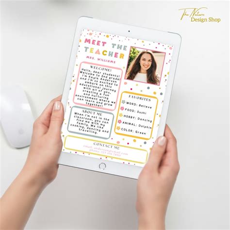 Meet The Teacher Template Bundle Meet The Teacher Kindergarten Letter