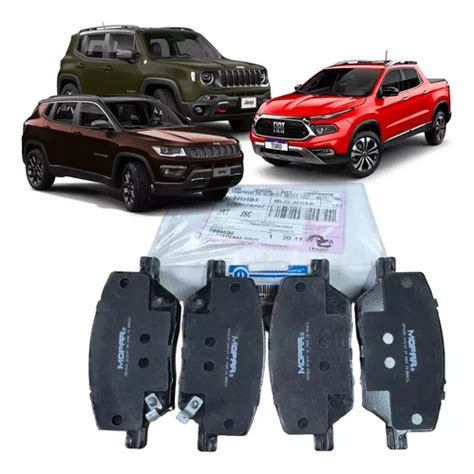 Pastilha Freio Dianteiro Jeep Renegade Fiat Toro Original