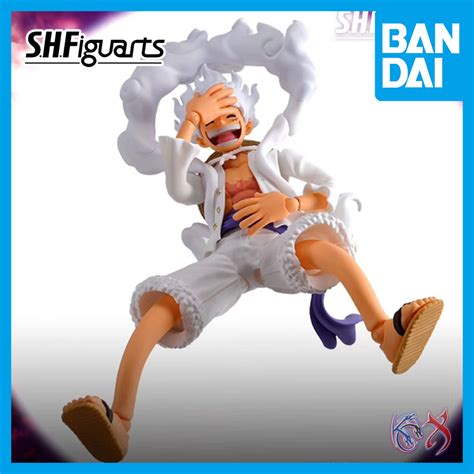 READY STOCK S H Figuarts SHF Monkey D Luffy Gear 5 One Piece