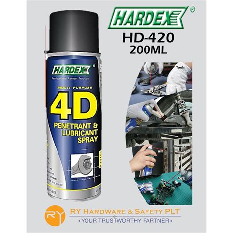 ml hardex multipurposes  penetrant lubricant spray ml hd