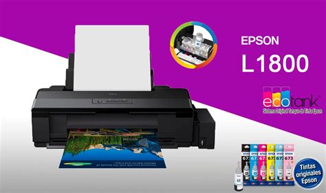 Impresora Epson L1800 Color Formato A3 Systemarket