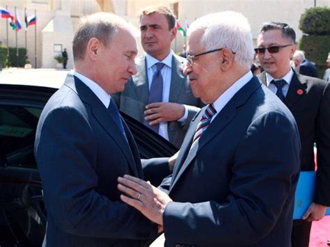 Vladimir Putin Praises Palestinian PM Mahmoud Abbas For Responsible