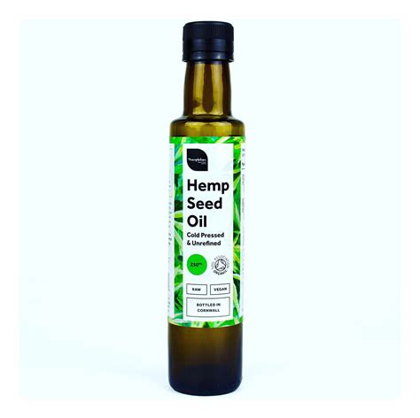 Themptation Organic Cold Pressed And Unrefined Hemp Seed Oil 250ml