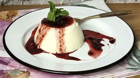 Panna Cotta Con Salsa De Fresas No Solo Recetas